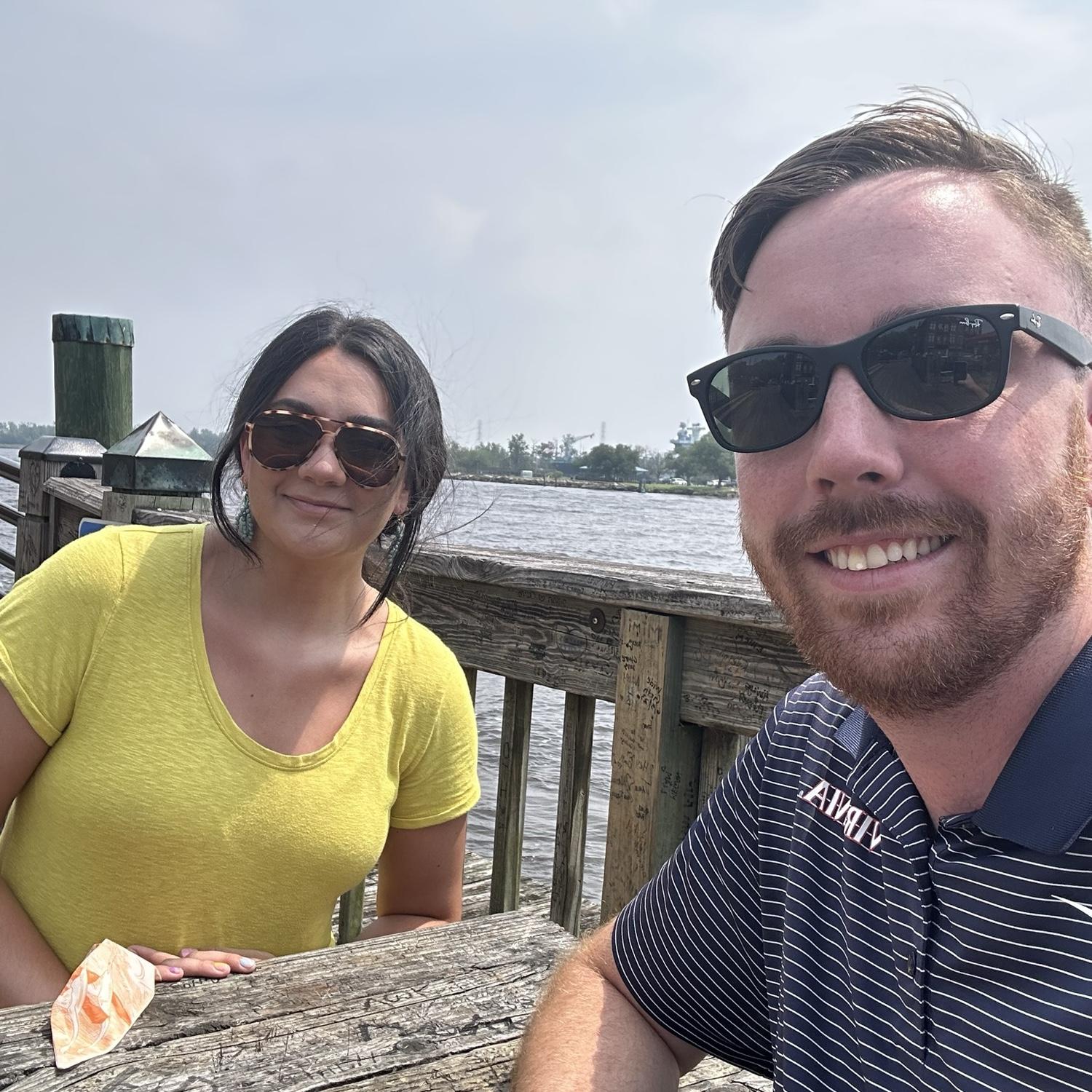 Morgan and Lucas love the show "One Tree Hill" filmed in Wilmington, they had to stop at some of the filming locations!