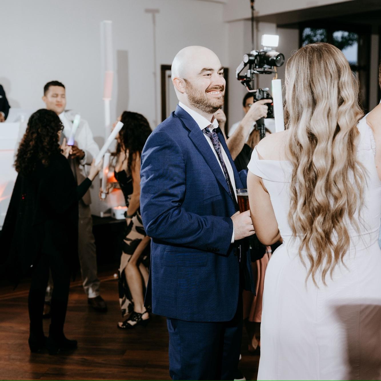 August 2025 -
dancing at Emily’s sister Heather’s wedding in PA!
