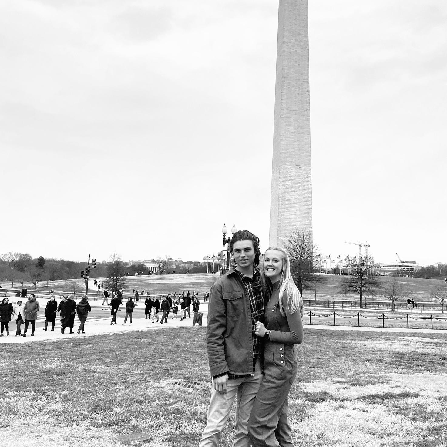 Kate and Ben traveled to DC to go to the museum of the bible!