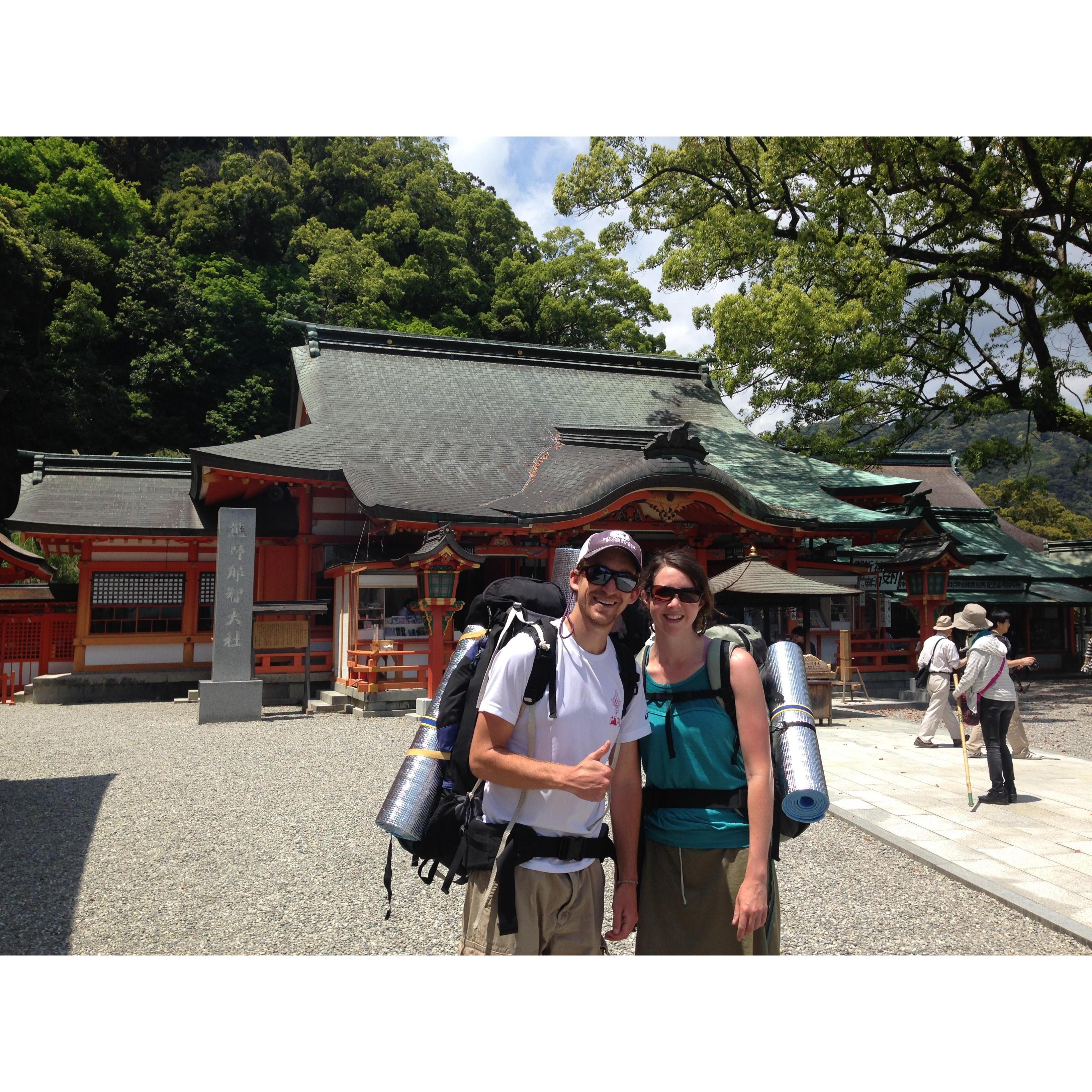 Backpacking trip in Japan