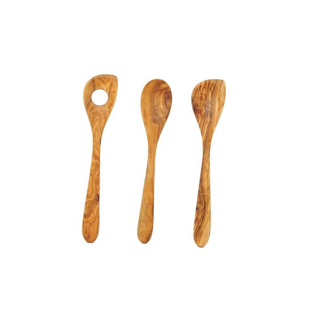 BeldiNest Olive Wood Spoons, Set of 3
