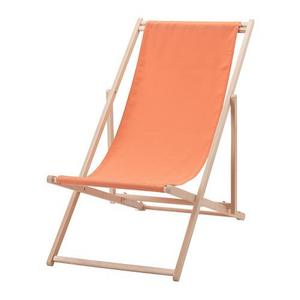 MYSINGSÖ Beach chair, pale orange