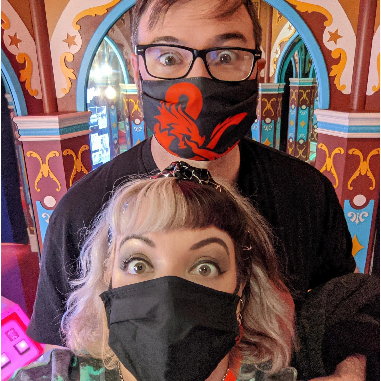 Masks first, sanity second.