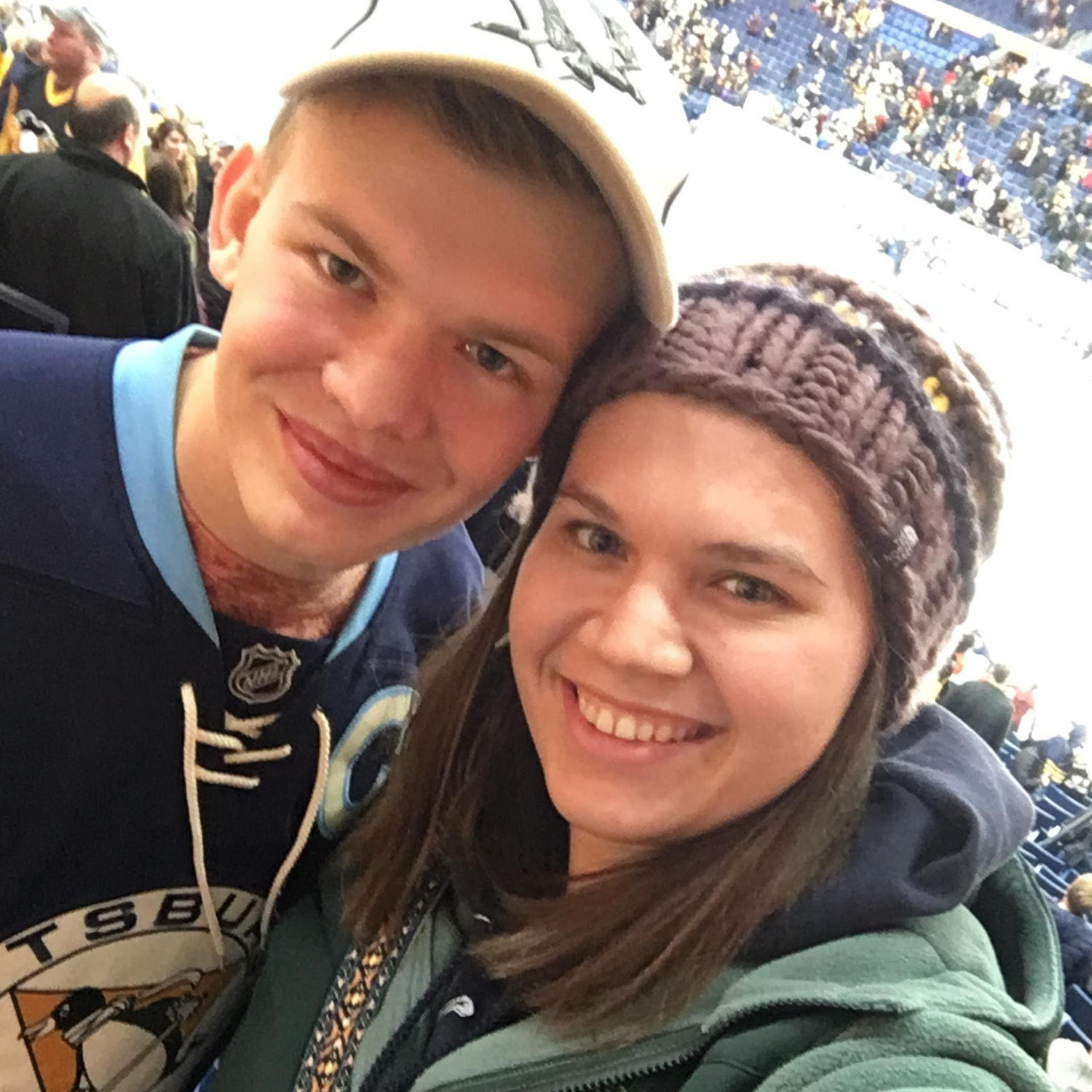 Penguins vs, Sabers Hockey Game in 2017