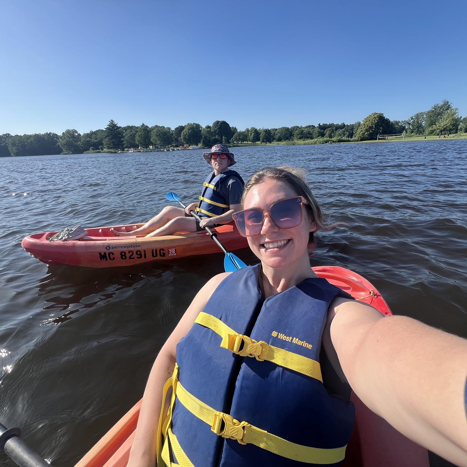 Kayaking, Stony Creek