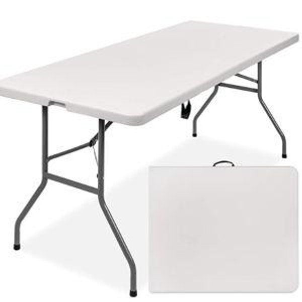 Folding Table, 6 Feet Heavy Duty