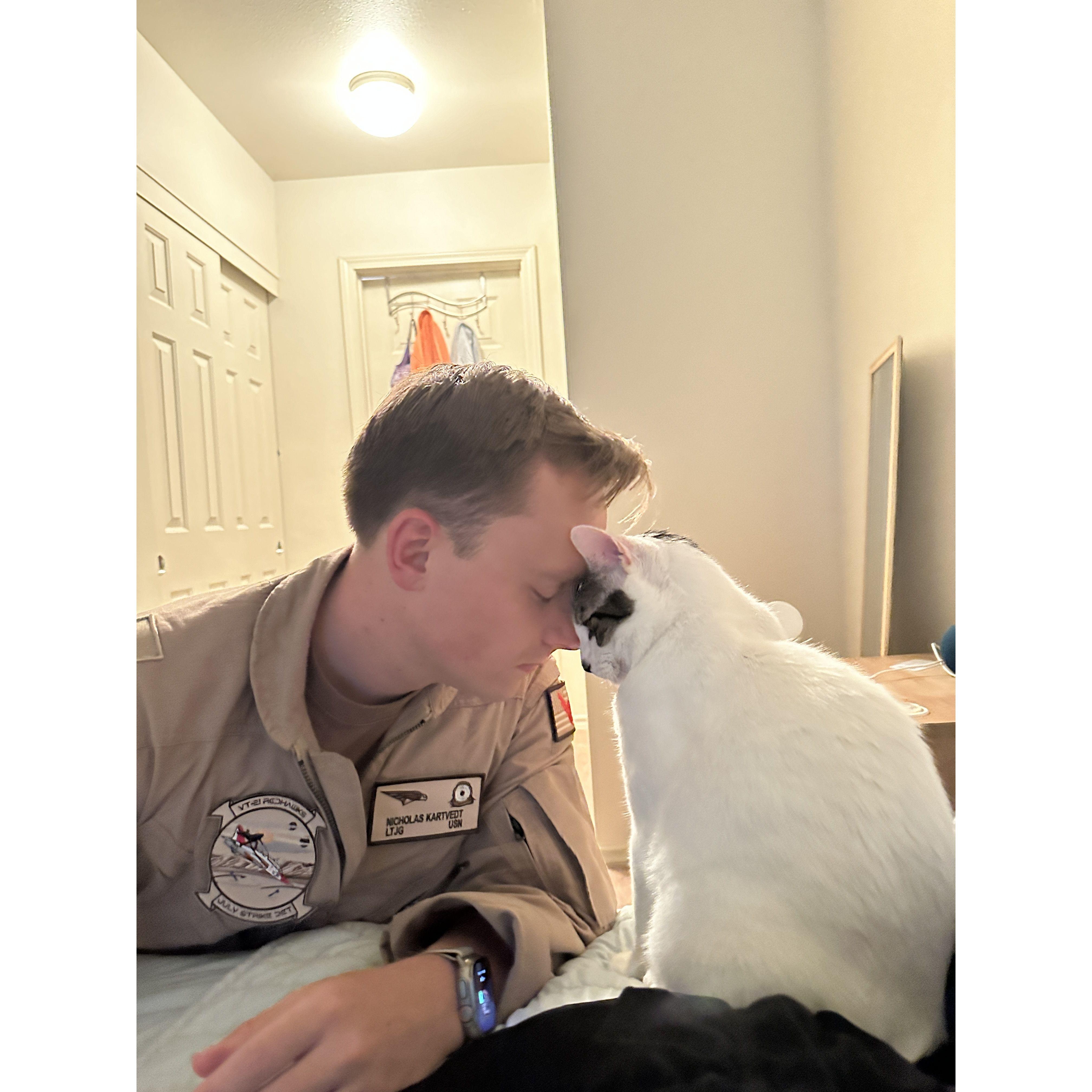 The bond only a father and son can share