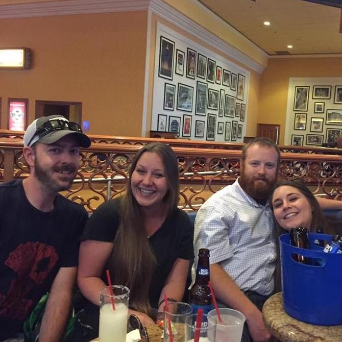 Sibling love in Vegas