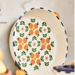 Valencia Stoneware Pie Dish