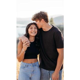 One of our favorite senior photos together