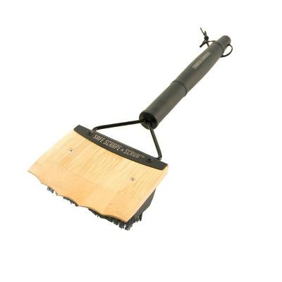 Charcoal Companion Wooden Safe Scrape and Scrub Brush