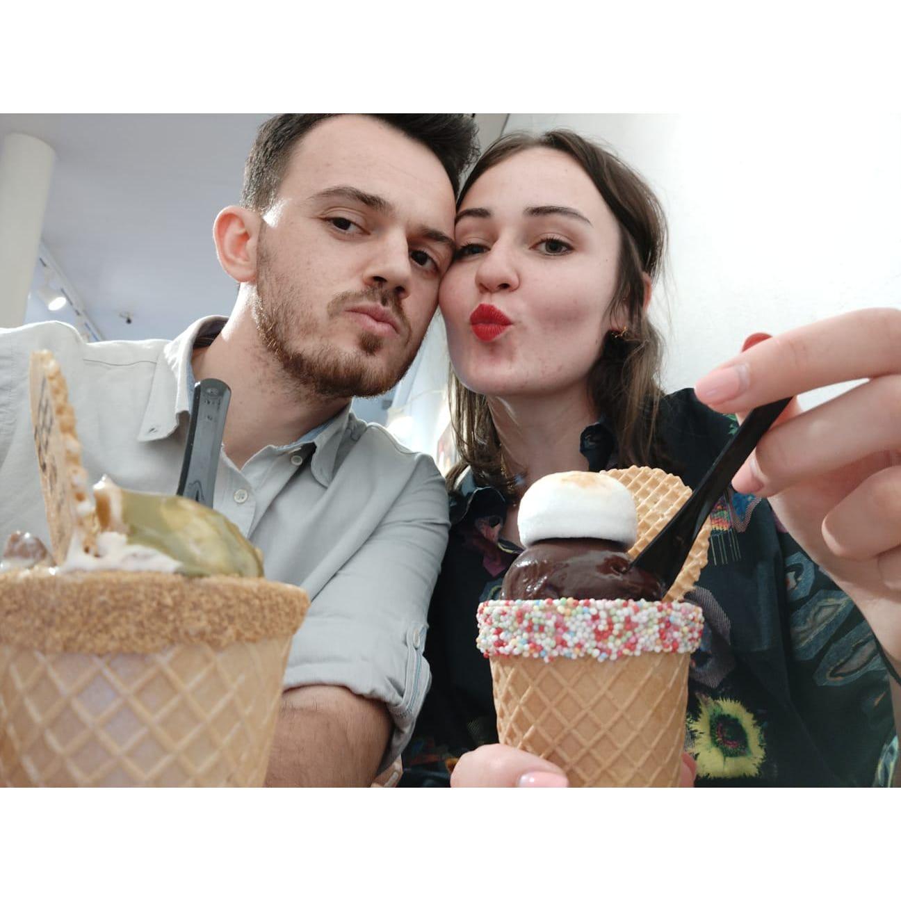 July 2019... I'd love to have that ice cream right now...