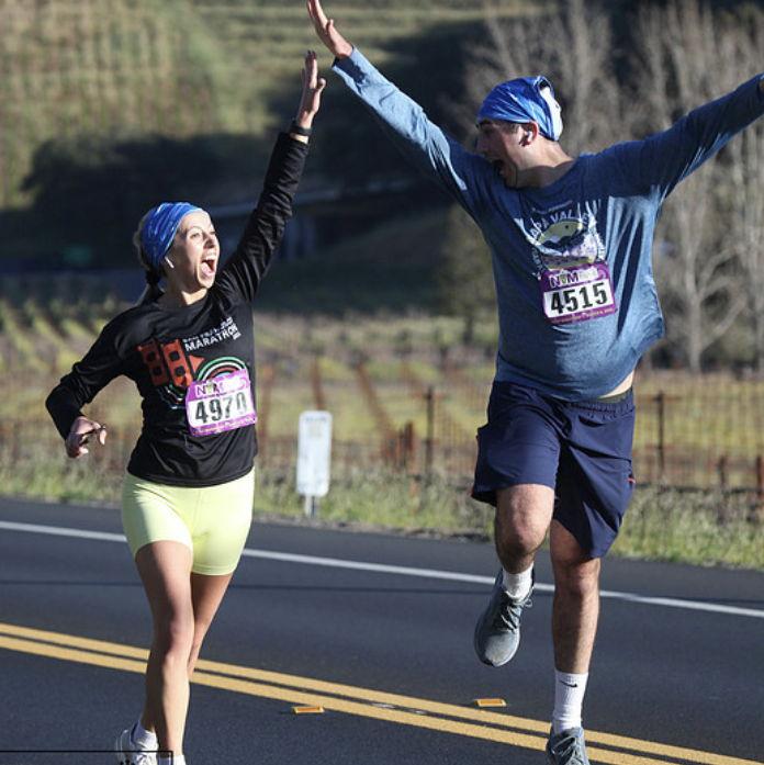 marriage training is like marathon training, right?