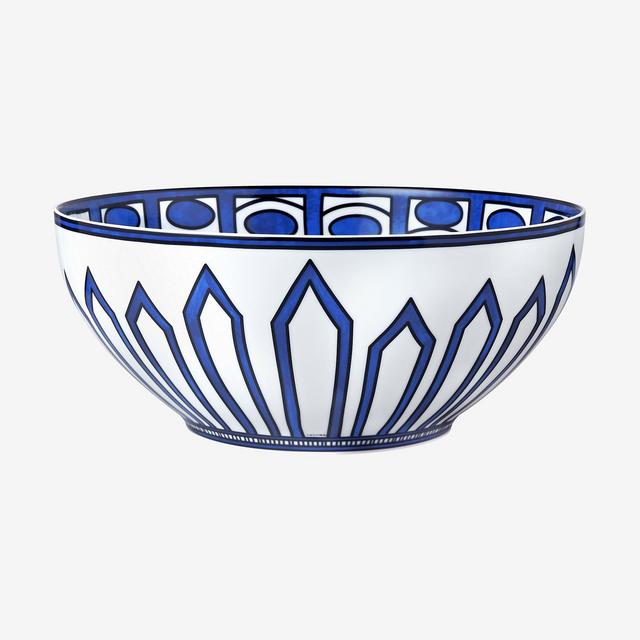 Bleus d'Ailleurs salad bowl, large model