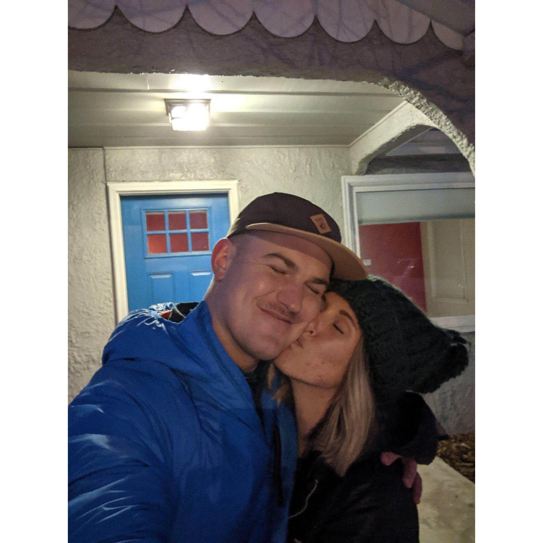 First home together!