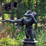 Umlauf Sculpture Garden Trail Pedestrian Walkway