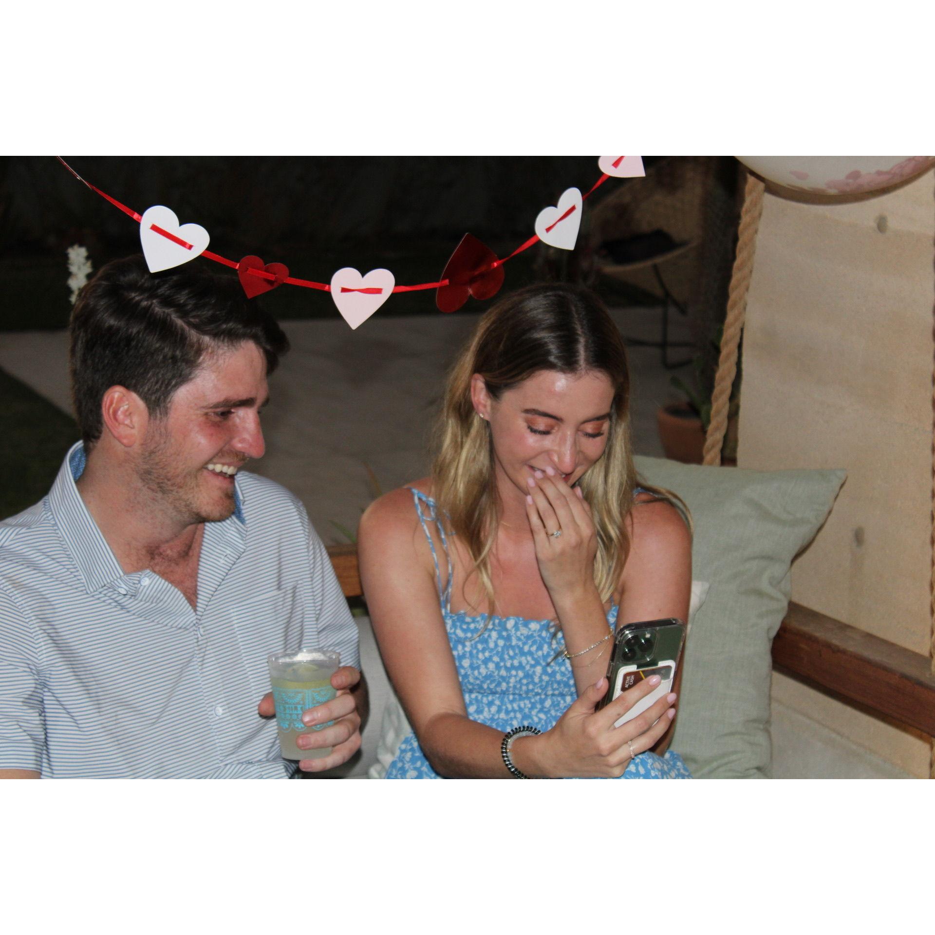 Our engagement in Cabo!