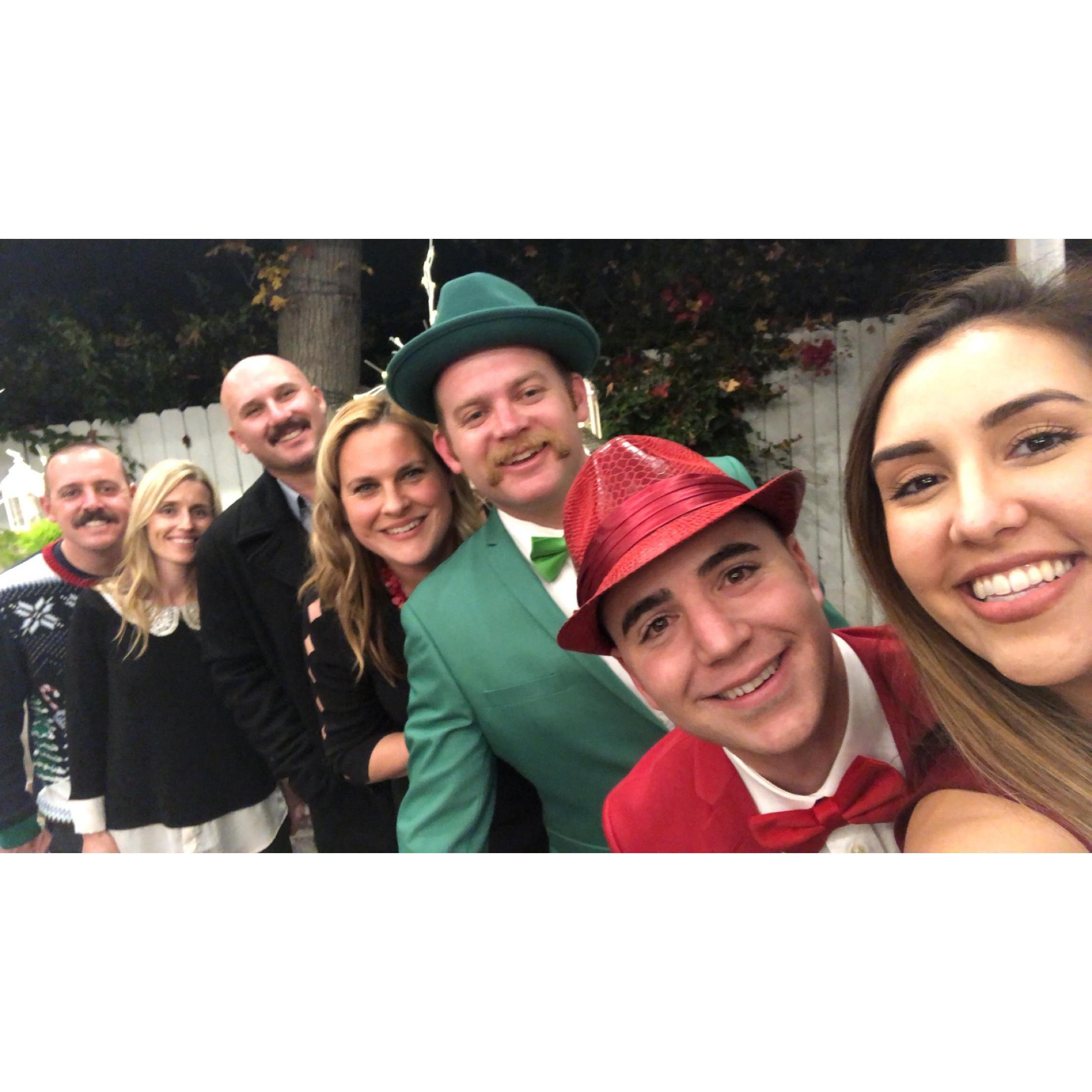 Christmas party with a real life leprechaun!