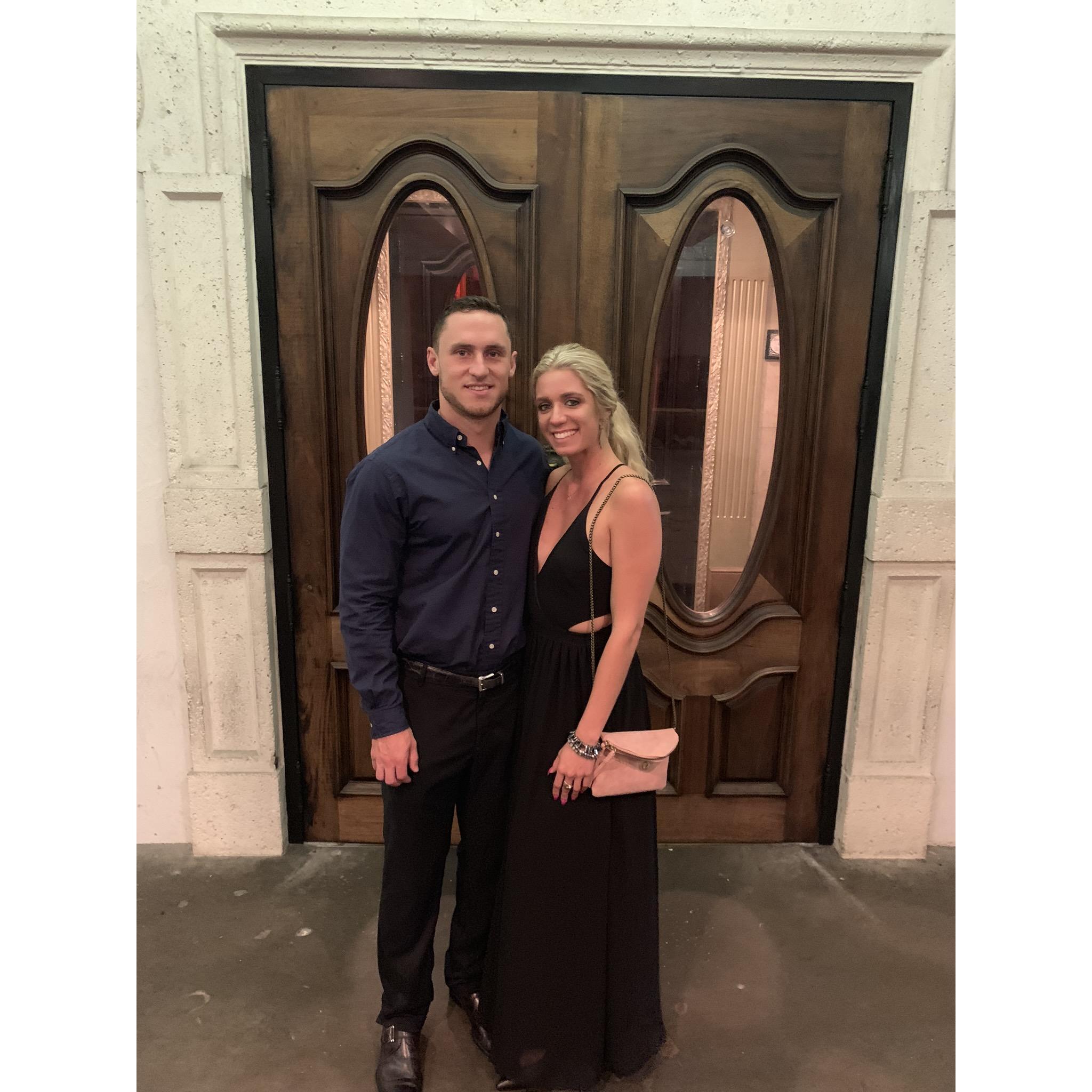 Our most fun date night ever at Burns Steakhouse in Tampa