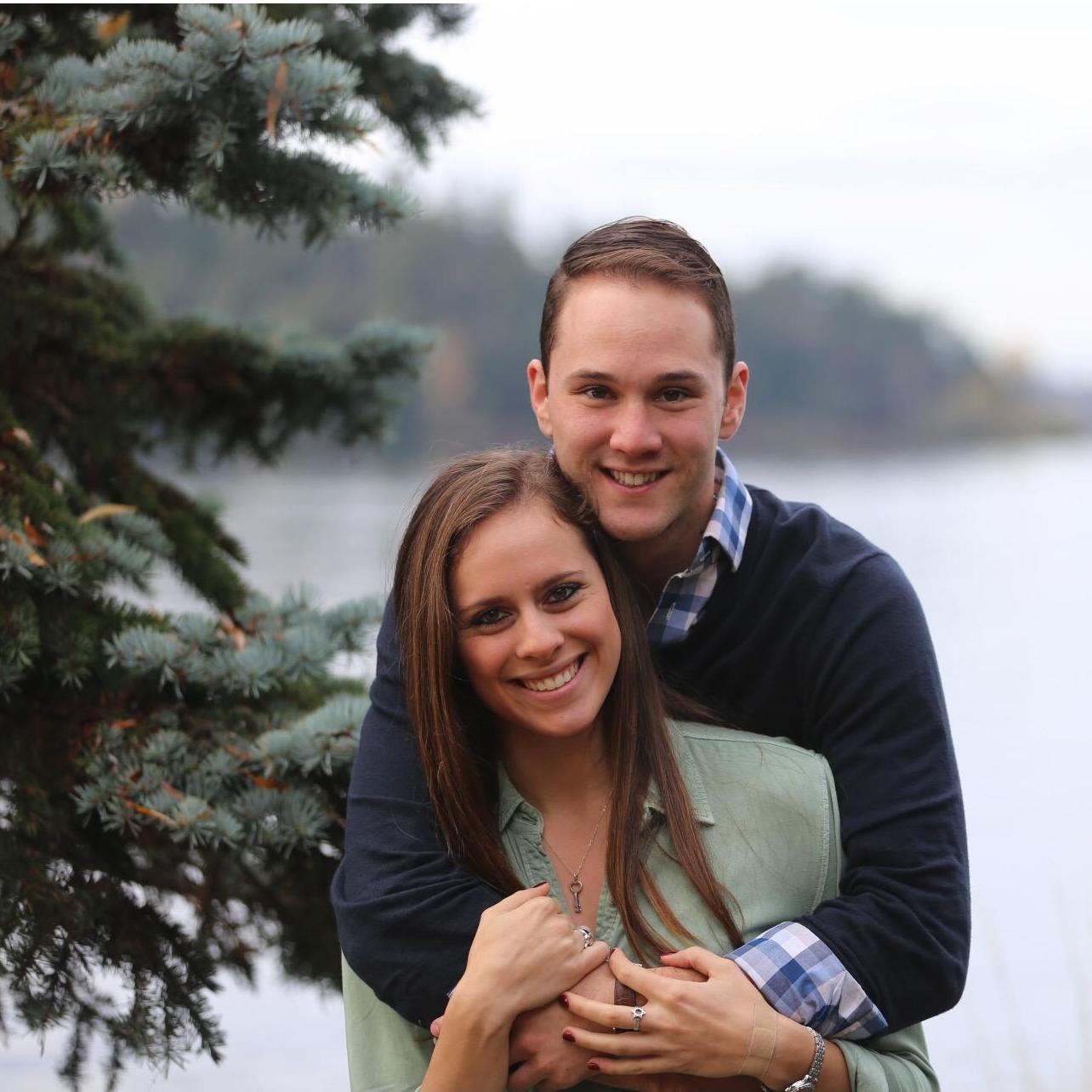 As our friends say, these are our "fake engagement pictures"