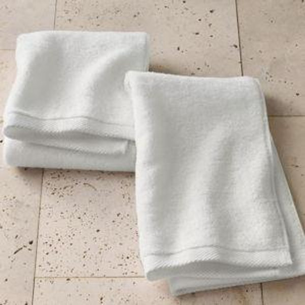 Organic Hand Towel - White