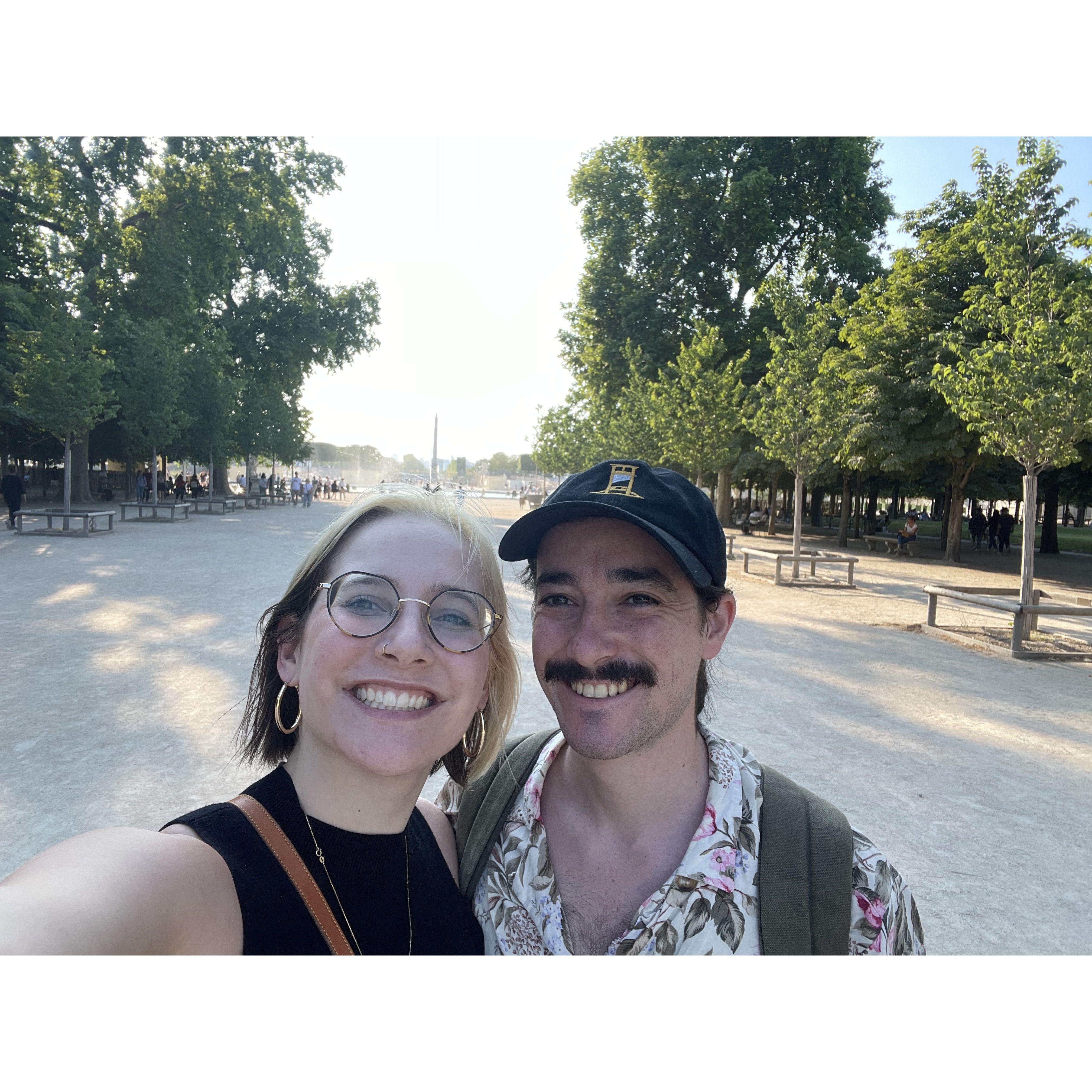 French vacation with Will's family.