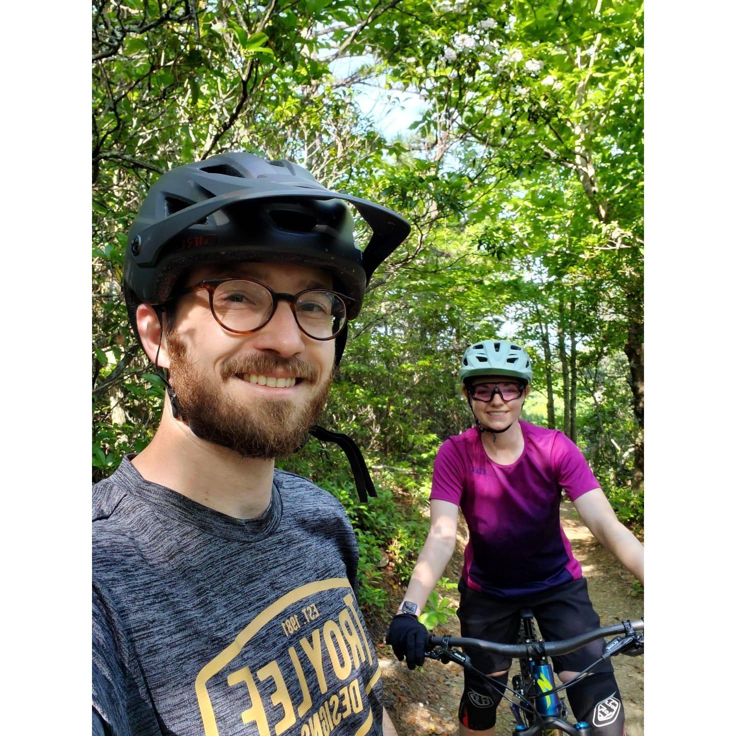 Mountain Biking the JRPS in Richmond