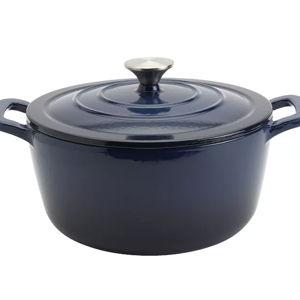Mingle & Co. 5-qt. Enameled Cast Iron Dutch Oven