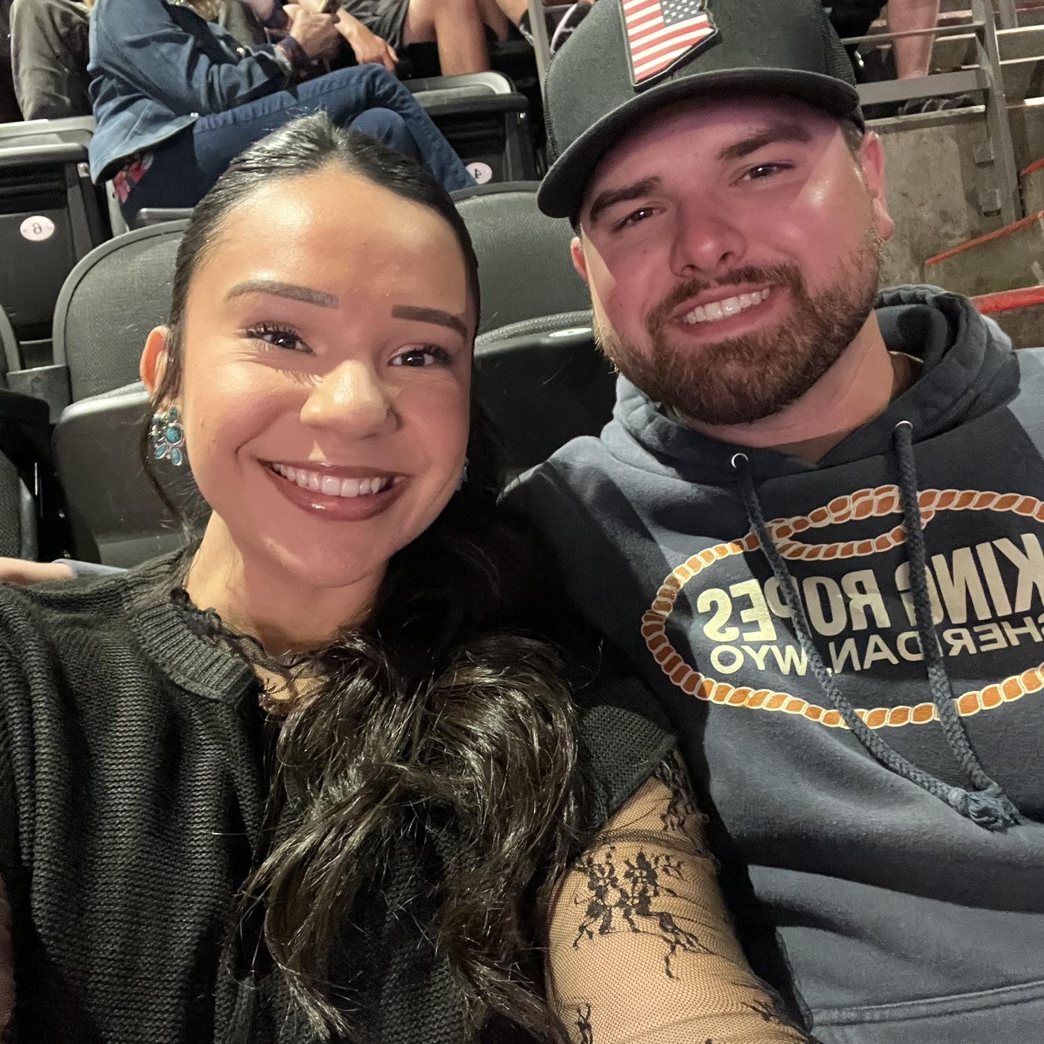 Date night to see Gabriel Iglesias "Fluffy".