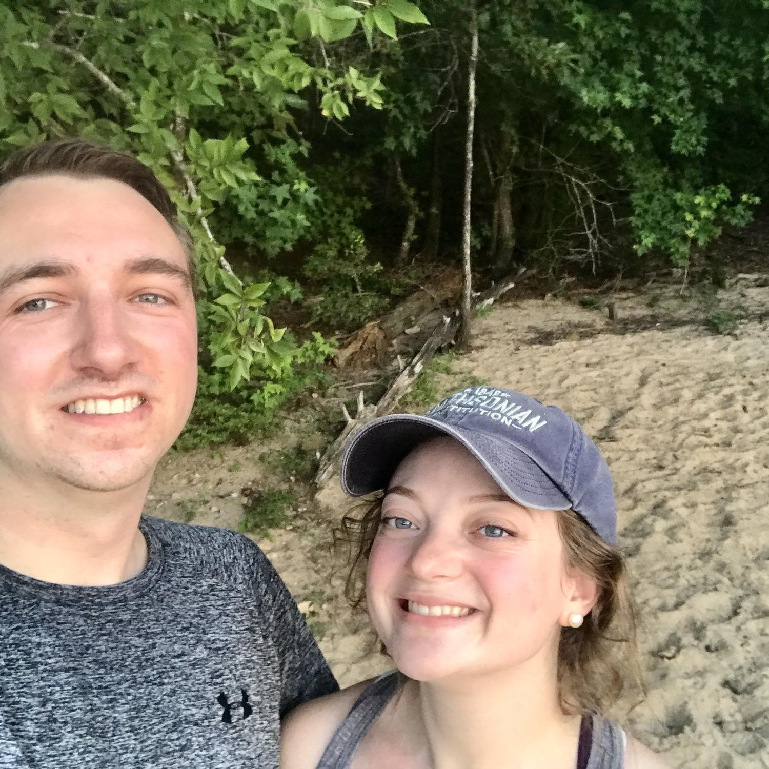 Our first hike - Clemson, South Carolina - July 2020