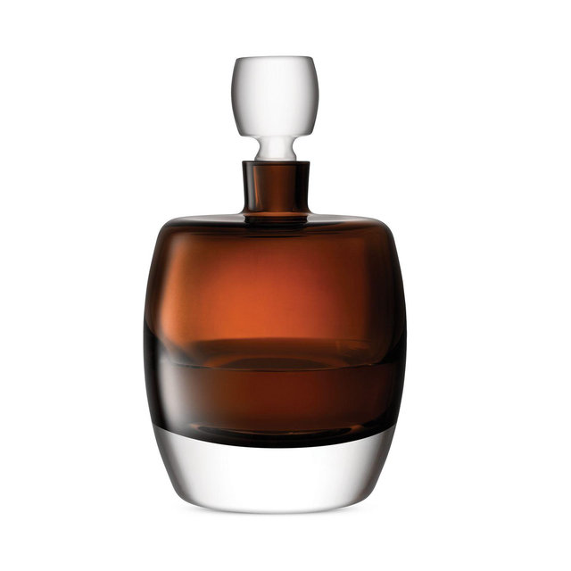 LSA Whisky Club Peat Brown Decanter