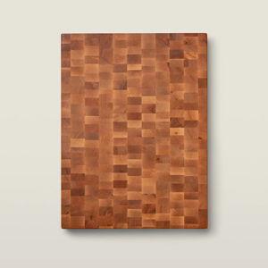20"x15" Maple Chopping Block, Reversible, End Grain, 2-1/4″ Thick (CCB Series)