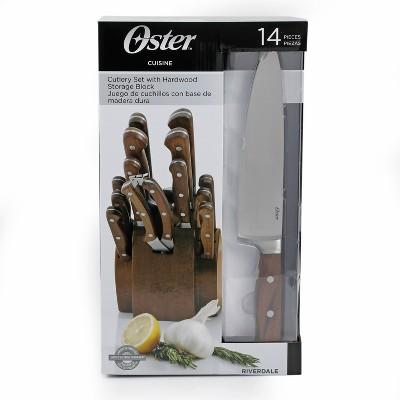 Oster Cuisine 14pc Riverdale Cutlery Block Set