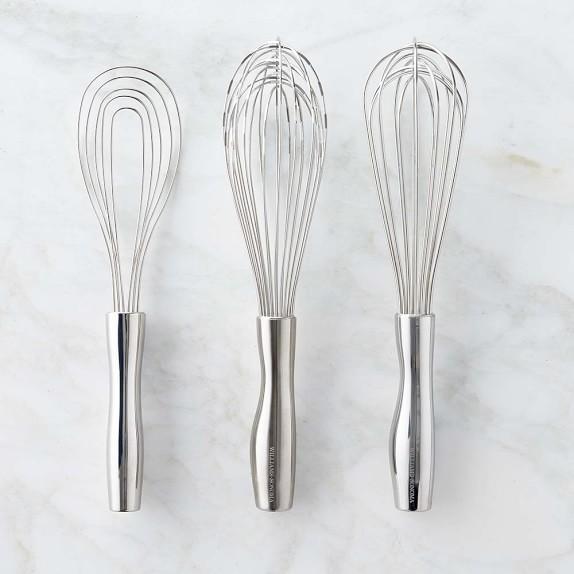 Williams Sonoma Stainless-Steel 3-Piece Whisk Set