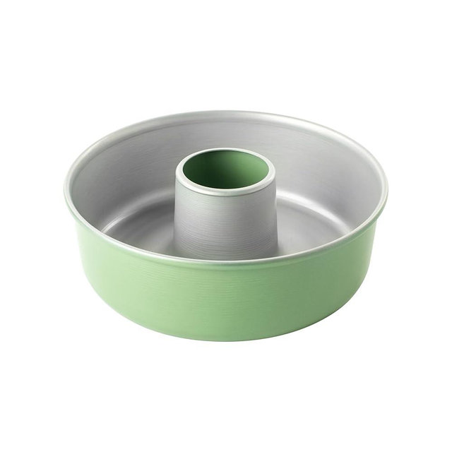 Nordic Ware Formed Tube Cake Pan, 12 Cup, Aurora Green