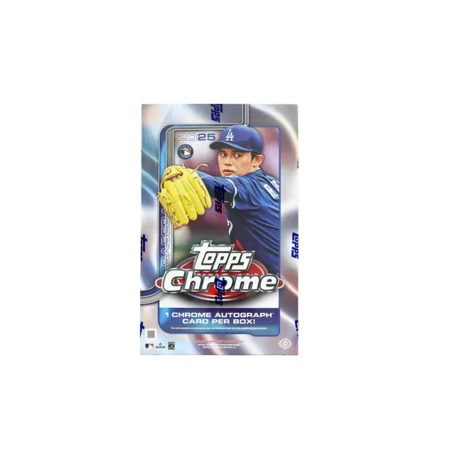 2025 Topps Chrome Baseball Hobby Box