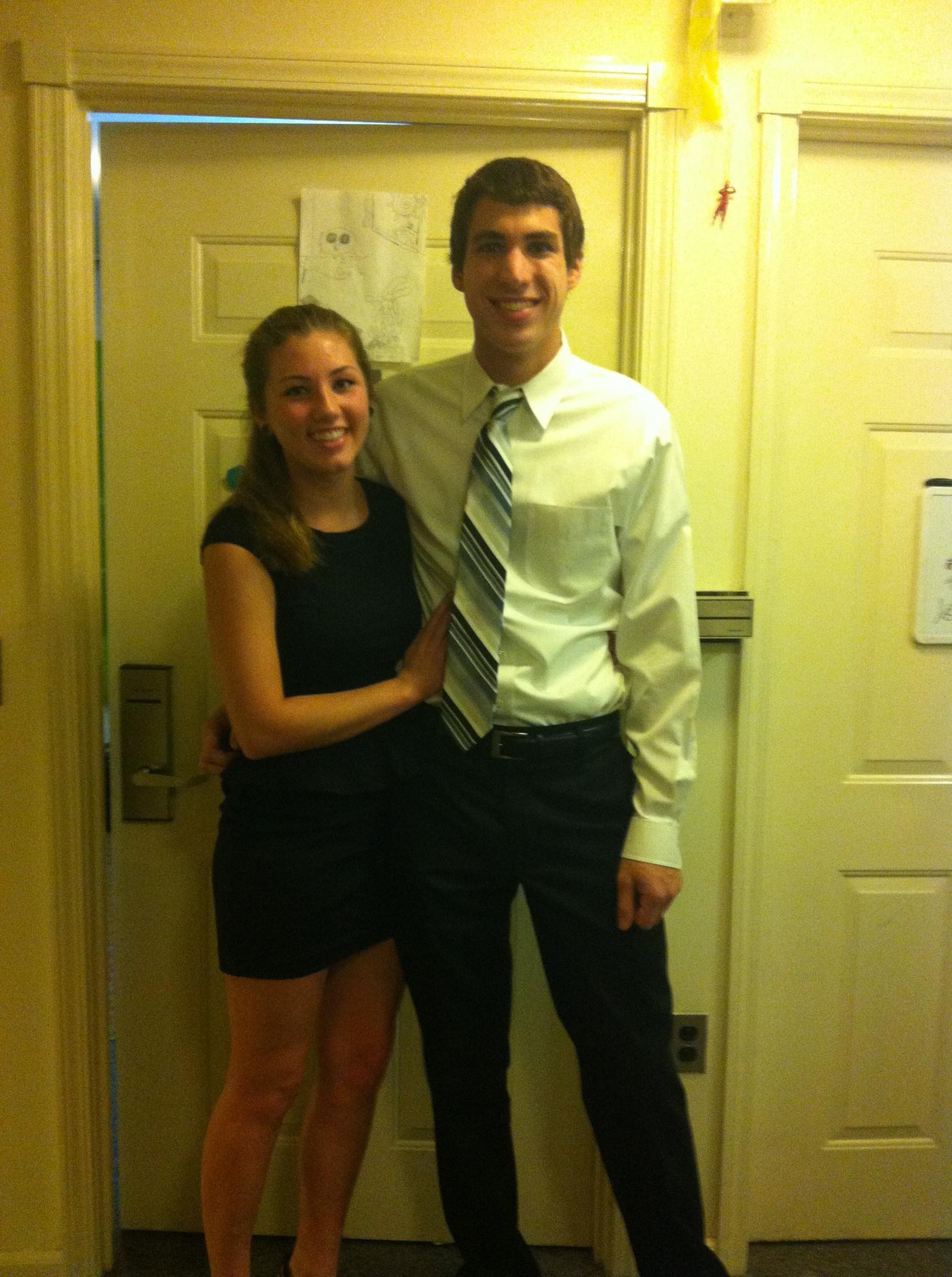 Our first college formal [2012]