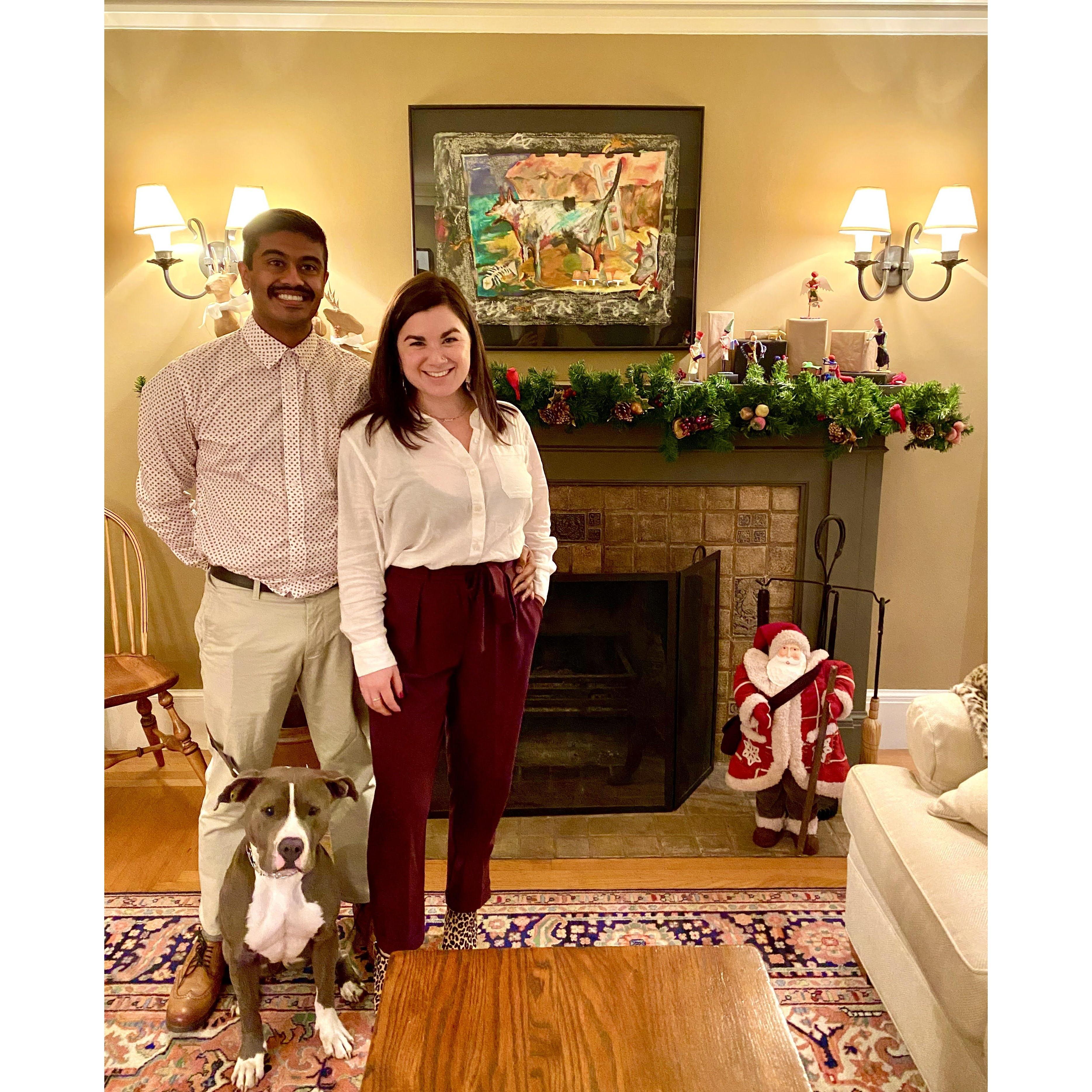 Our family on Christmas