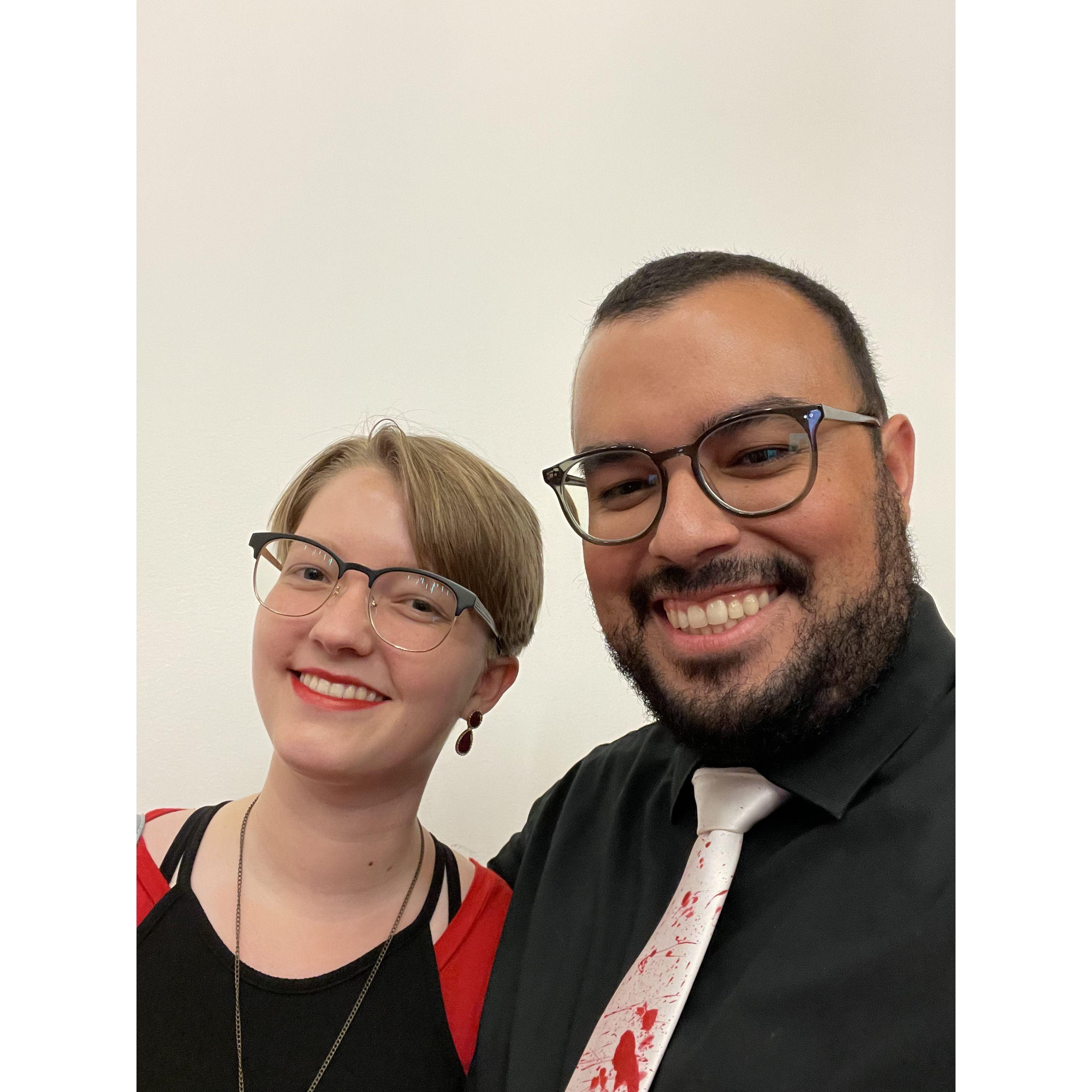 Our first official date- Sweeney Todd.