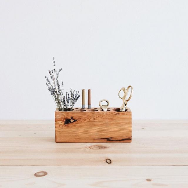 Wood Caddy Organizer - 11 hole