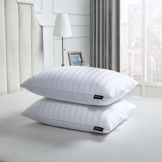 Softy-around Medium Firm Goose Feather and Down Pillow, Set of 2