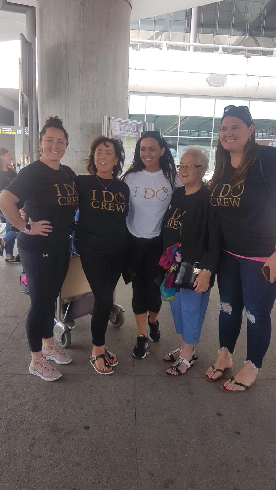 May 10 2019 - Spain - Gwens Hen Party - Pictured Debbie, Catherine (MOB), Gwen (MOH), Granny (GOB), Kristin