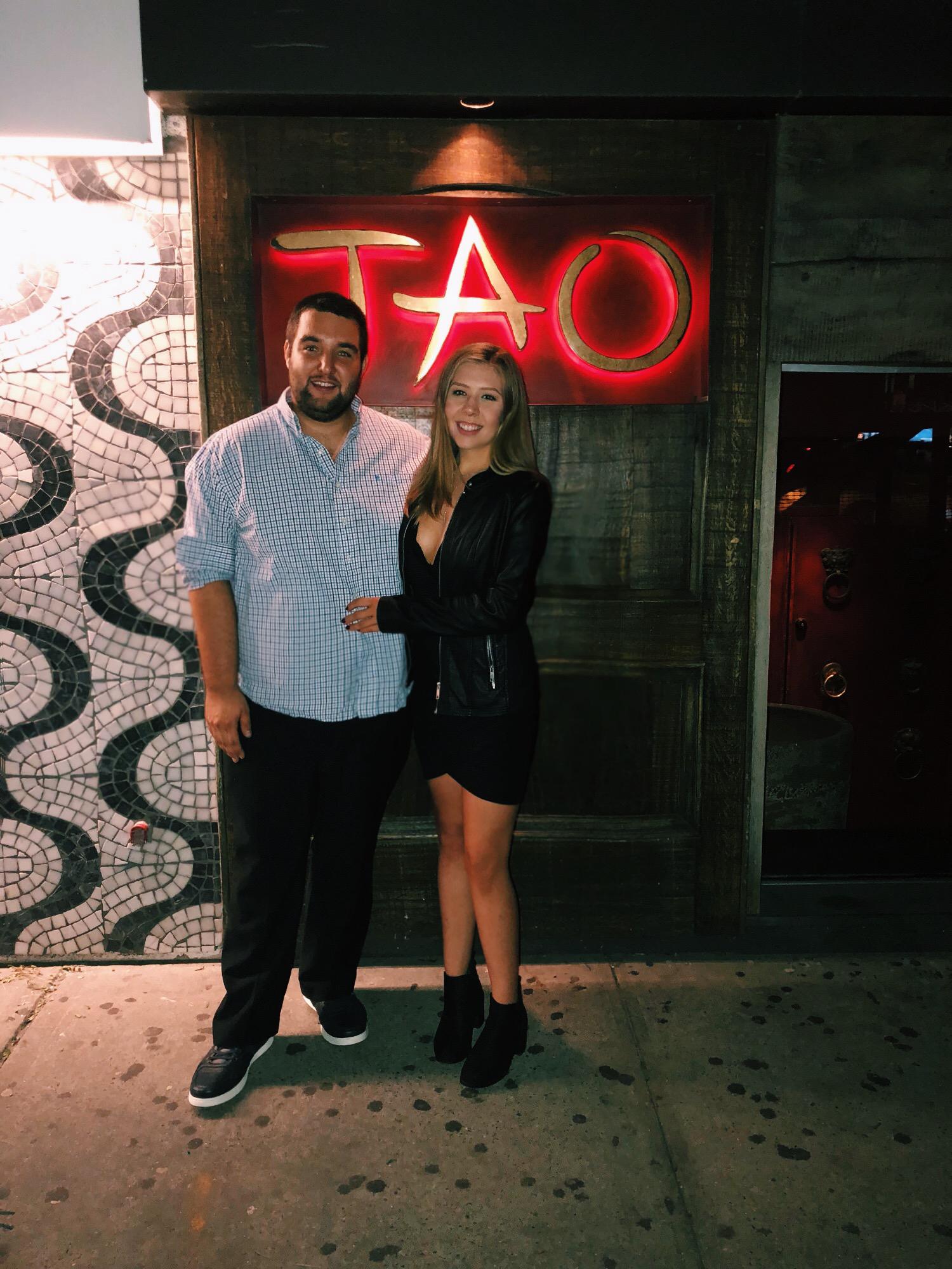 Tao Downtown in NYC for Lily's birthday, September 2018.