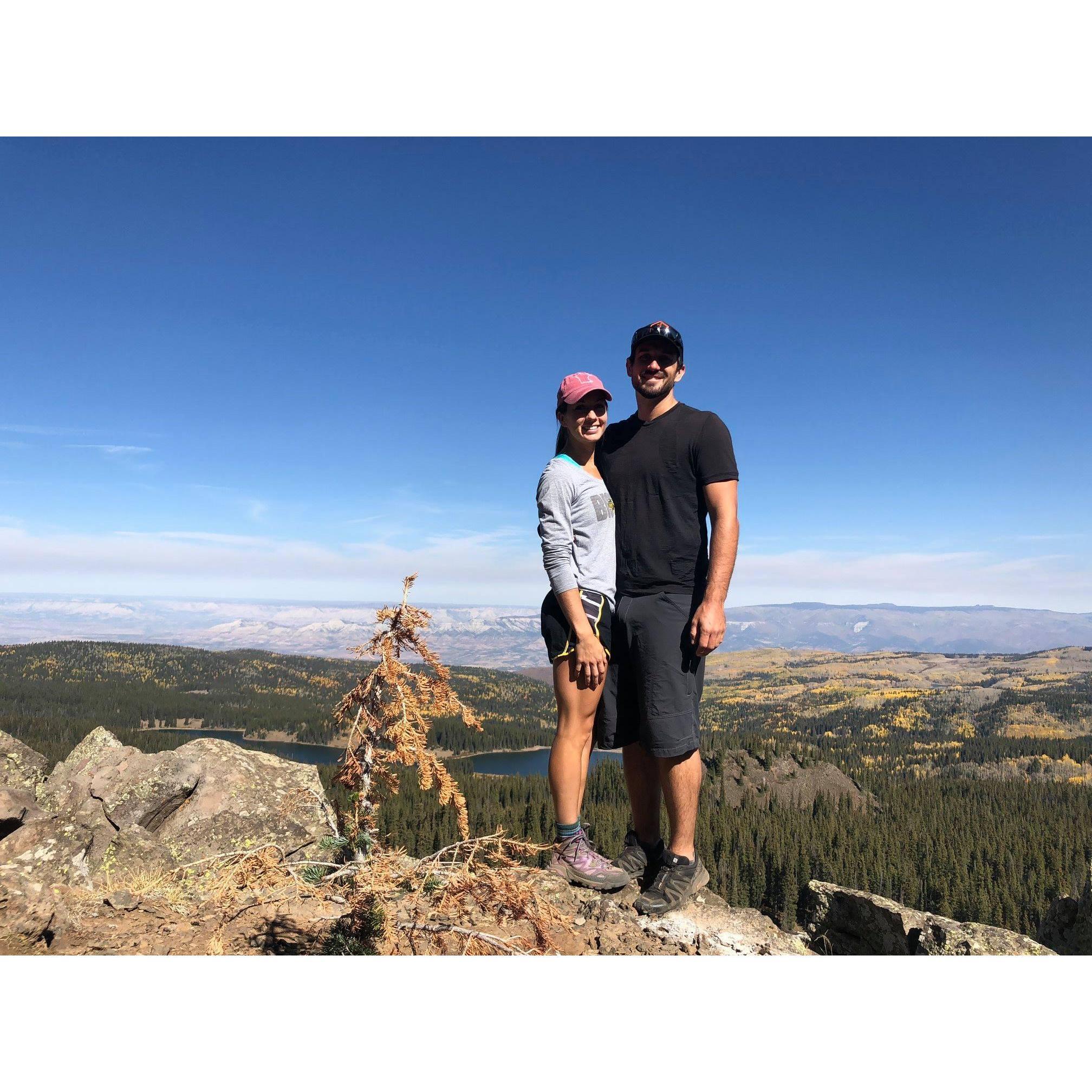 Following the exciting and unexpected engagement on the Grand Mesa is Colorado!