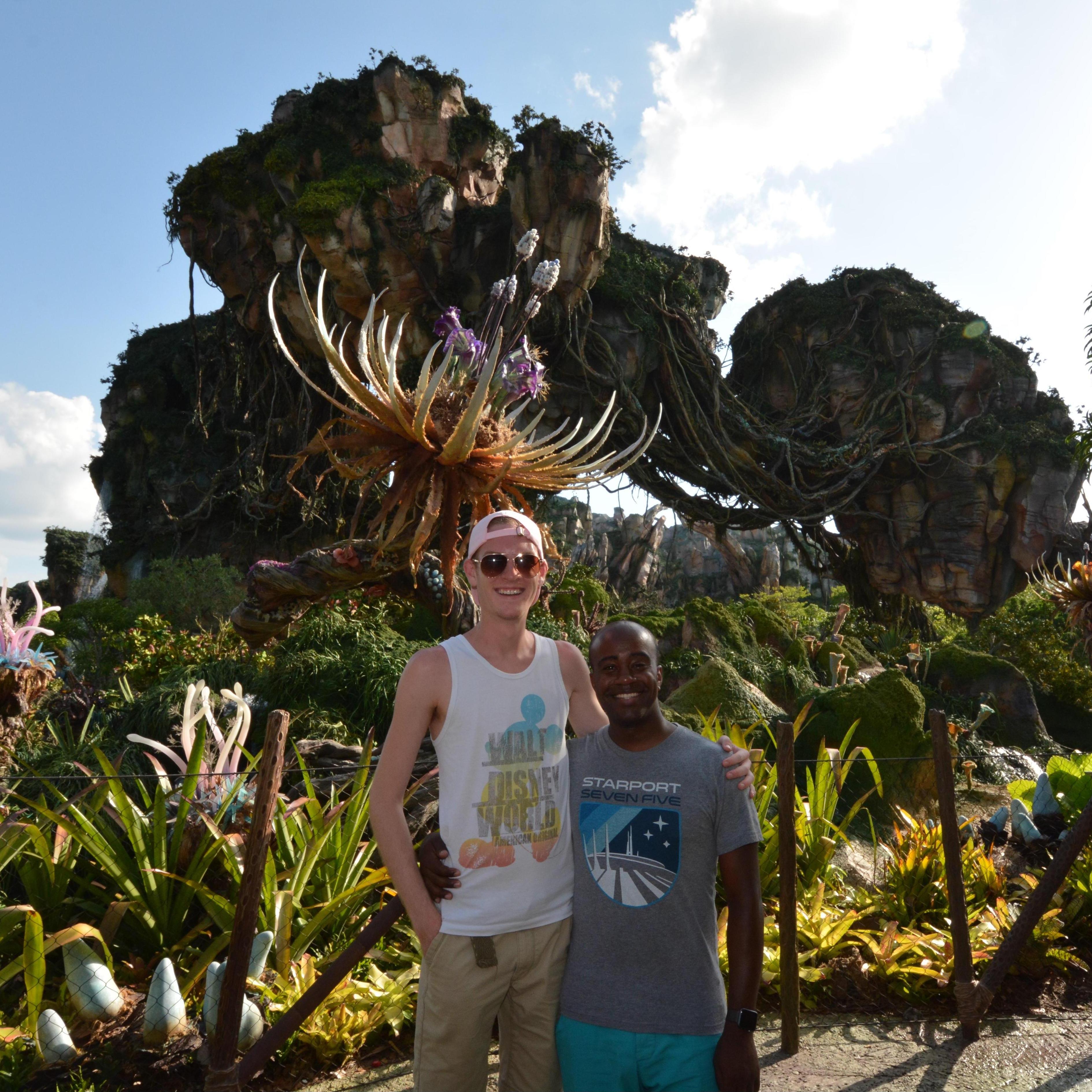 Our first of many trips to Disney!