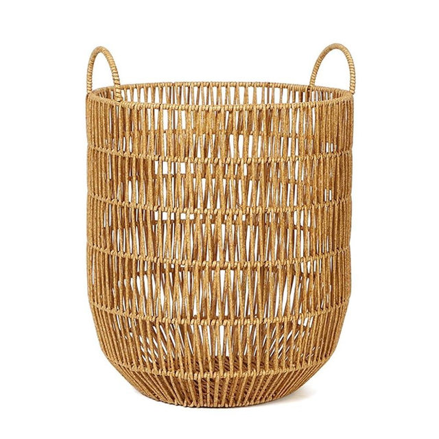 Round Dirty Clothes Basket Storage Basket,Clothes Storage Basket,Kitchen,Toys,Blanket Storage Basket,Living Room,Kitchen,Home Decoration