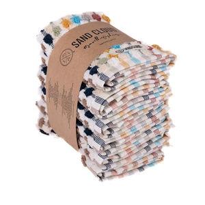 Stripe Polka Dot Washcloths - 6 Pack | Sand Cloud
