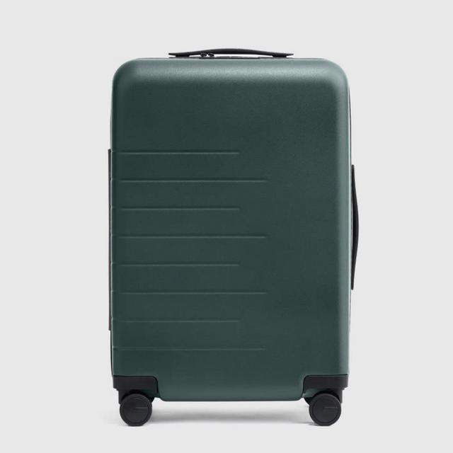 Expandable Carry-On Hard Shell Suitcase - 21 Dark Green