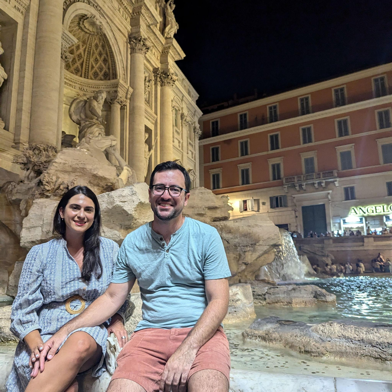 Rome, Italy — Trevi Fountain, August 2024