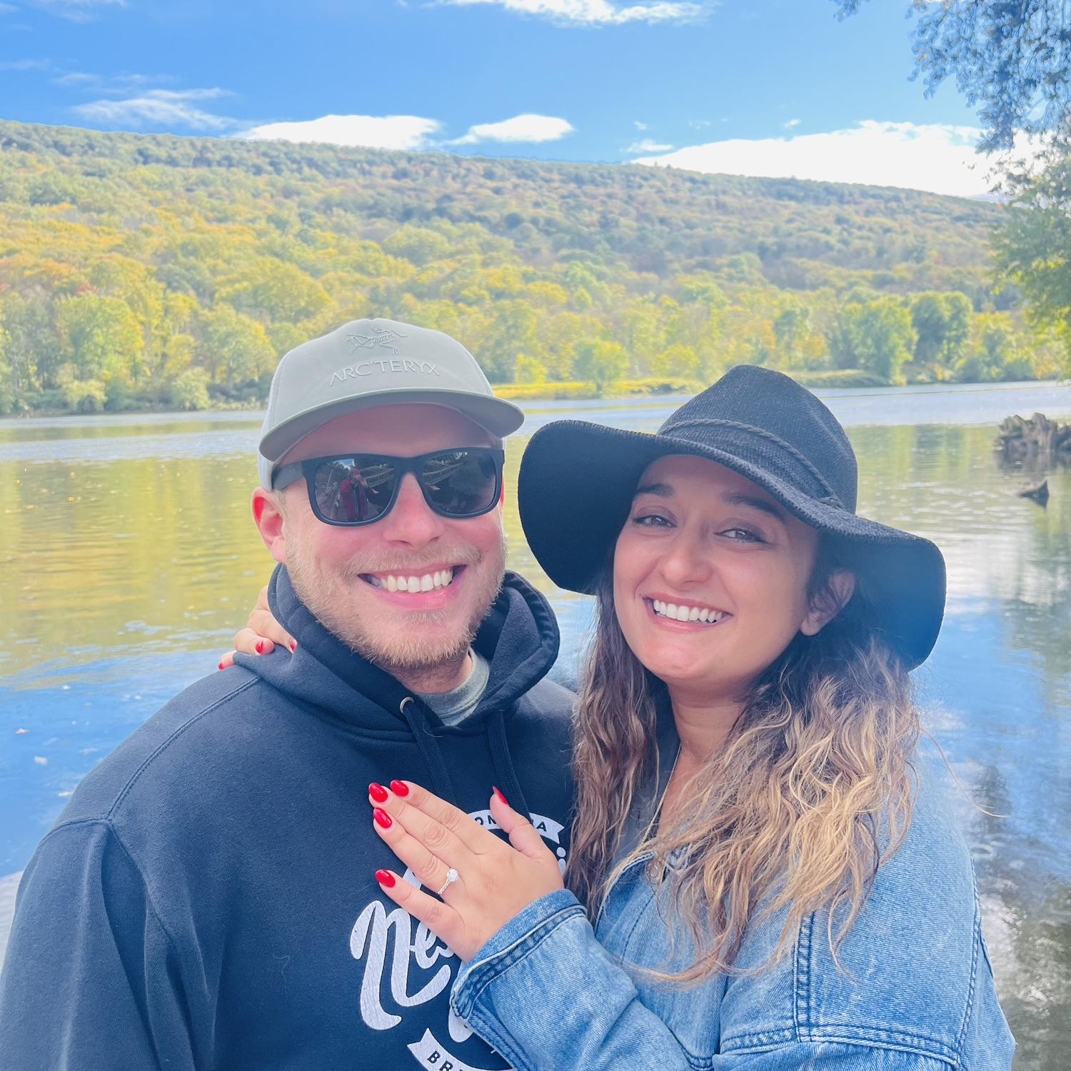 When we said I DO the our wedding venue! @Shawnee Inn